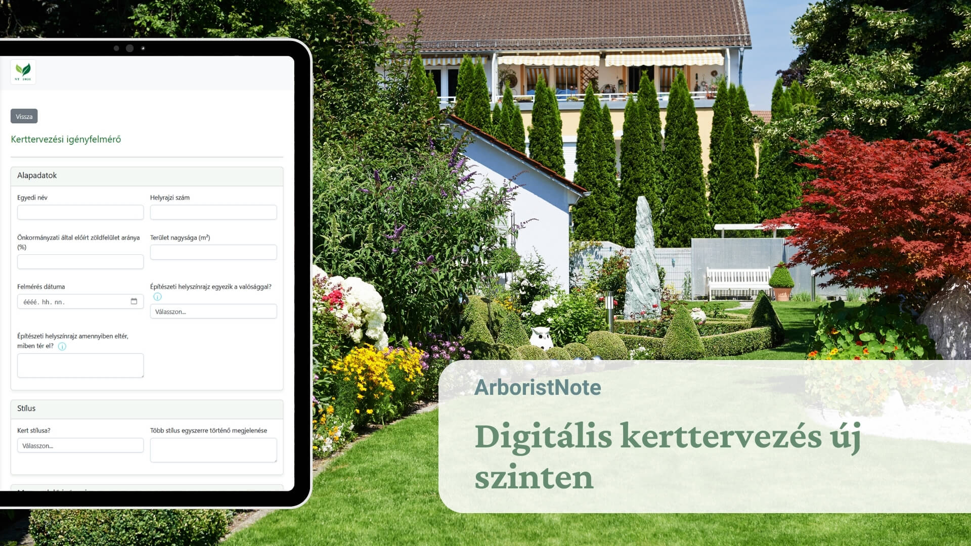 You are currently viewing Digitális kerttervezés új szinten – Megérkezett az ArboristNote kerttervezőknek